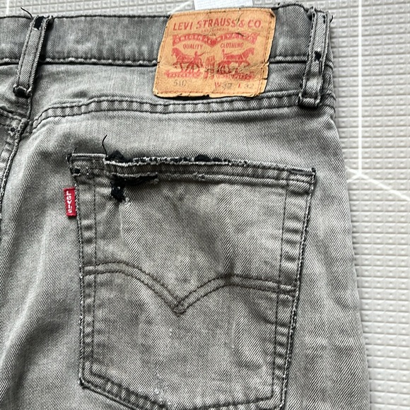 Levi Strauss 510 Men 32 x 32 Gray Jeans - Picture 16 of 16
